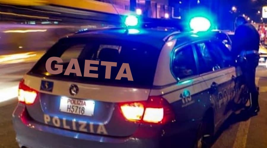 Gaeta, atteggiamento sospetto durante un controllo: scattano accertamenti