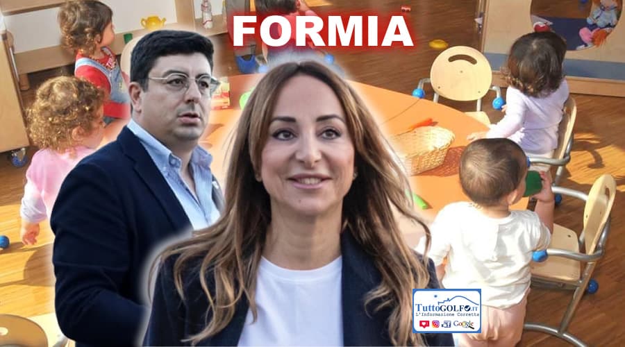 Formia, 1.080.000 euro per il nuovo asilo nido a San Remigio e 998.000 euro per la messa in sicurezza della materna di Rialto