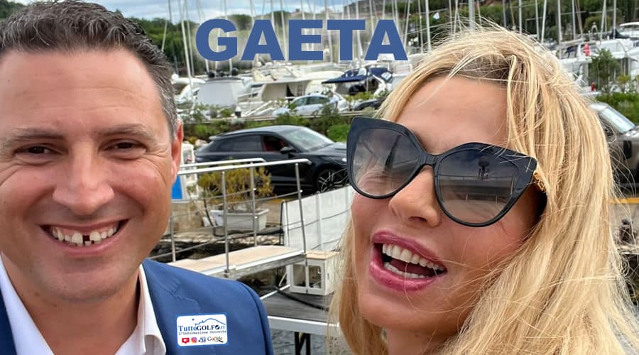 VIP nel Golfo. Valeria Marini a Gaeta