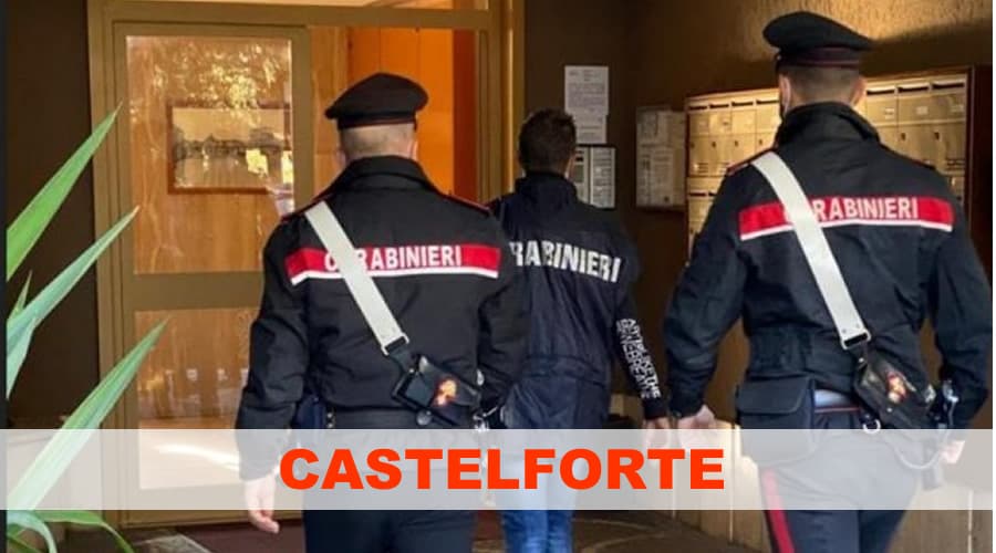 Castelforte: arrestato per condotte moleste ed ingiurie ai danni dei vicini di casa. Arrestato