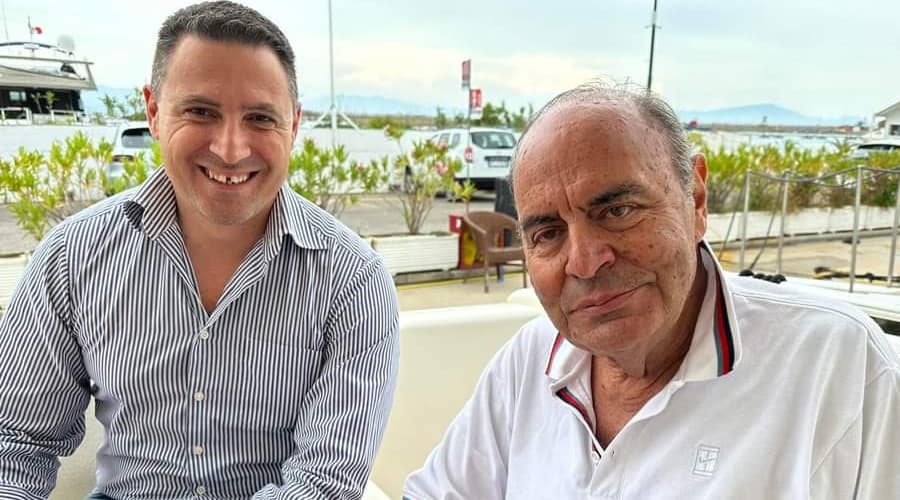 Gaeta: l'incontro tra Bruno Vespa ed il sindaco Cristian Leccese