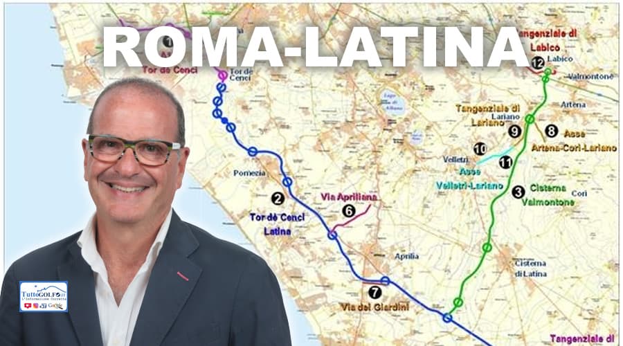 Mitrano: 156milioni di euro per le opere complementari alla Roma-Latina