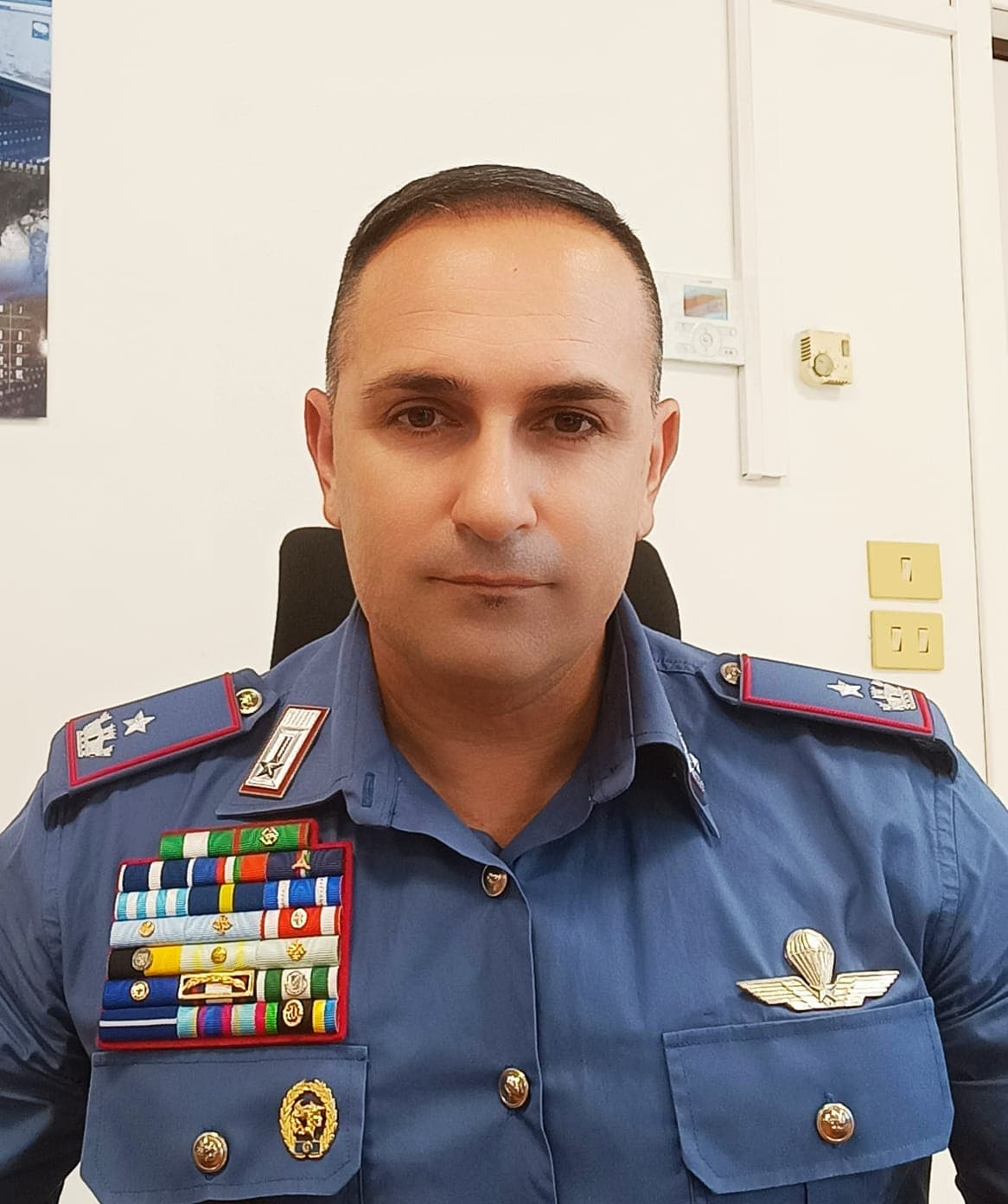 Il Maggiore Luca Bordin premiato per una brillante operazione fuori servizio