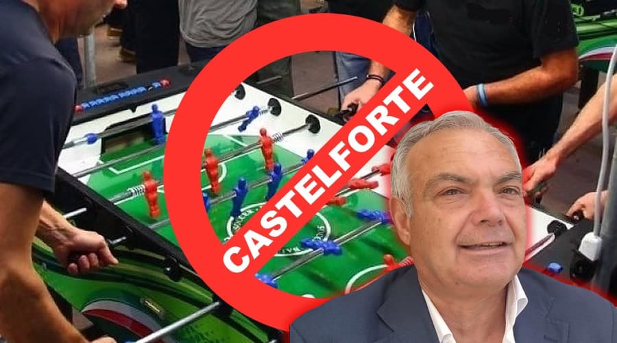 Castelforte, vietato il calcio balilla in alcune fasce orarie: le precisazione del sindaco Pompeo