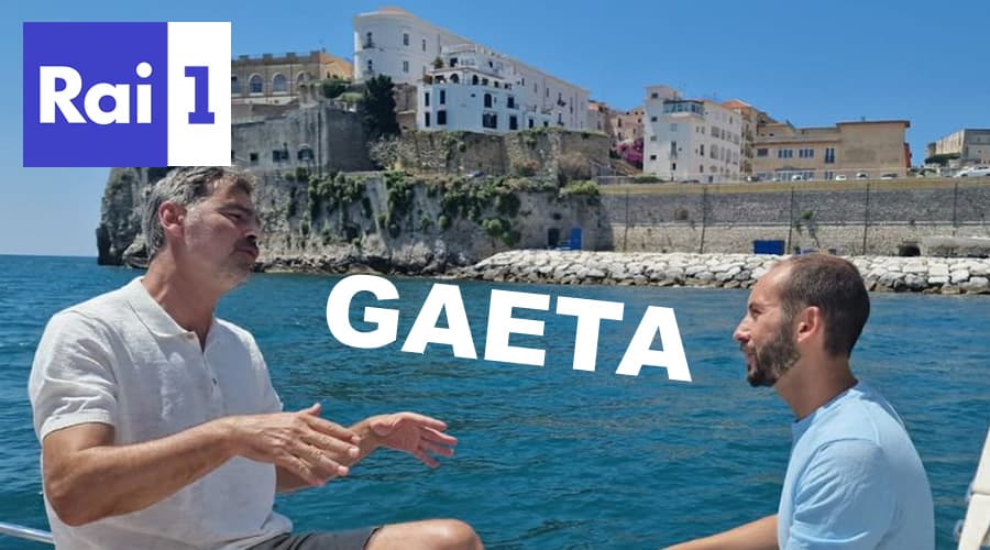 Gaeta su RAI 1: protagonista nella prima puntata di "Azzurro. Storie di Mare"