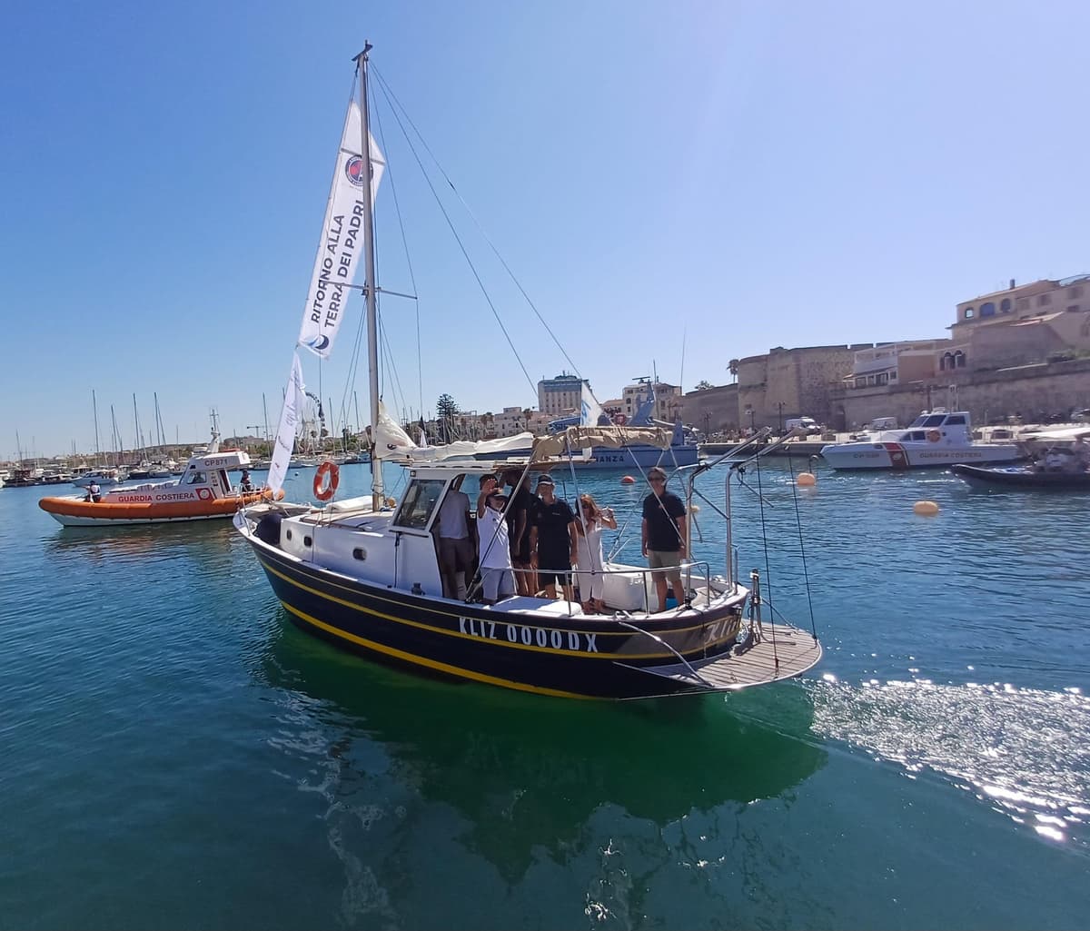 Gaeta: Ritorno alla Terra dei Padri, venerdì 18 agosto approda Klizia, per ripercorrere l'itinerario di 53 famiglie esuli di Istria, Fiume e Dalmazia