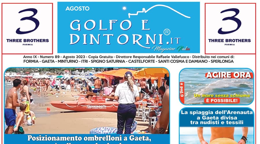 In distribuzione il Magazine di agosto di Golfo e Dintorni
