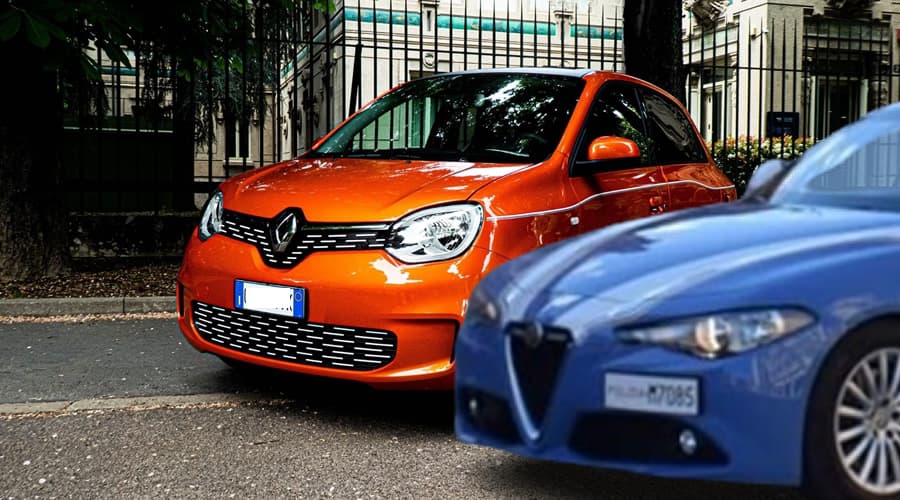 Senza patente alla guida di una Renault Twingo rubata