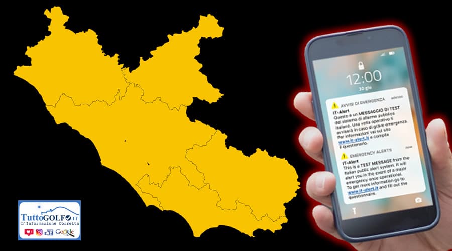 Arriverà un sms It-Alert, giovedì 21 settembre alle ore 12:00. Il test nella Regione Lazio