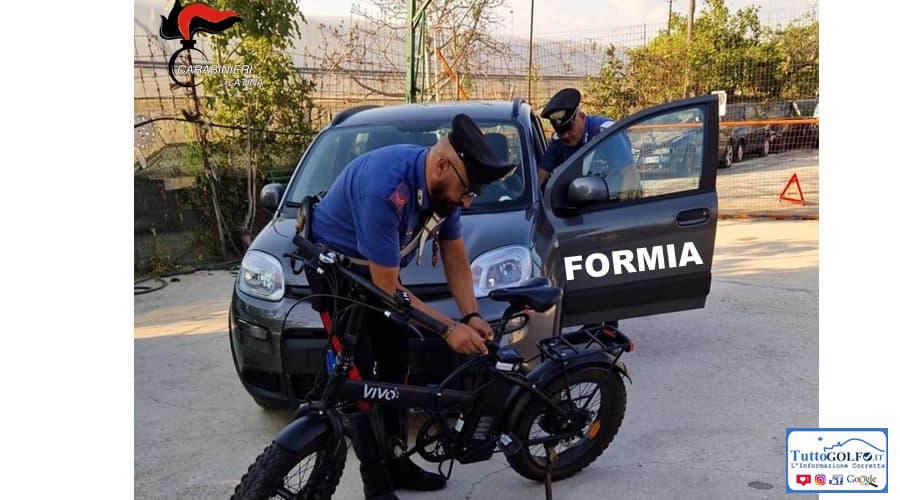Arrestato 23enne di Minturno dai Carabinieri di Formia per furto