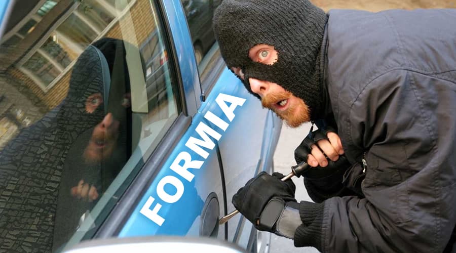 Ladri d'auto in azione a Formia. La testimonianza