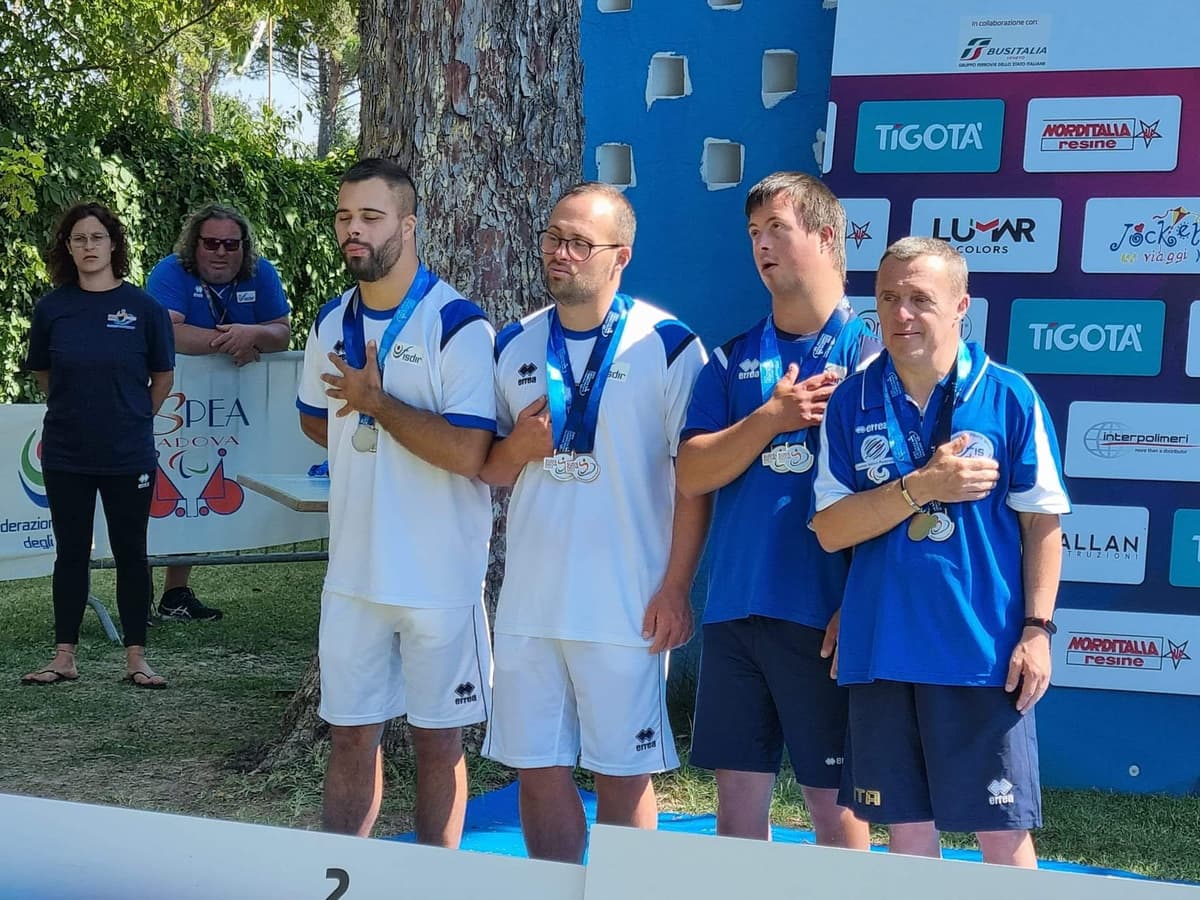 Un podio tutto italiano al campionato europeo per atleti con sindrome di Down