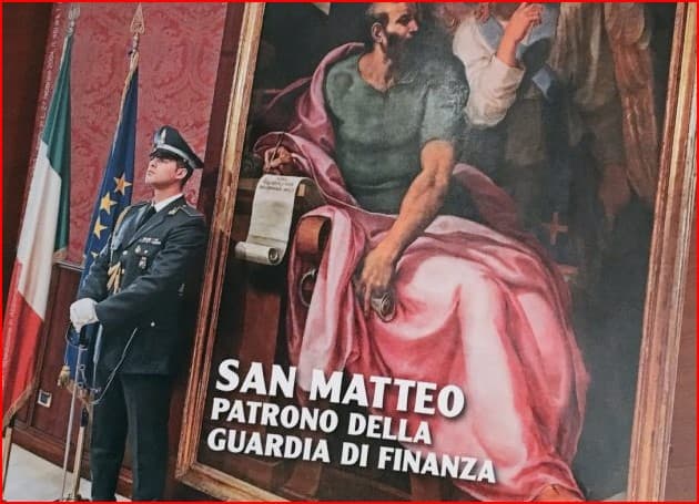 La Guardia di Finanza festeggia il suo patrono, San Matteo