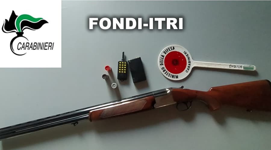 ITRI - FONDI, Esercizio della caccia: Denunciate 17 persone