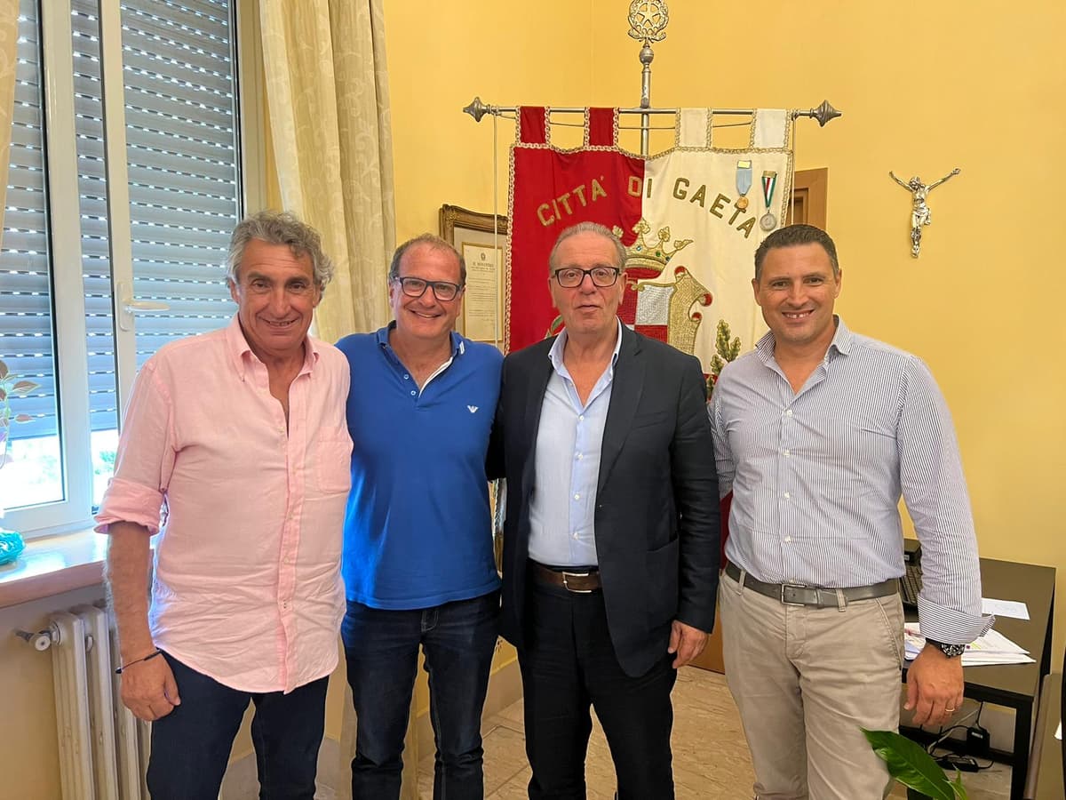 Il Sindaco Leccese incontra il nuovo Commissario dell'Ater di Latina, Enrico Dellapietà