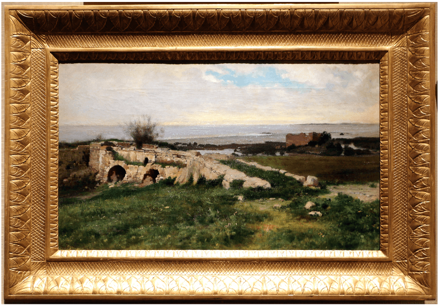 Giuseppe Fabozzi e il suo Paesaggio presso Gaeta