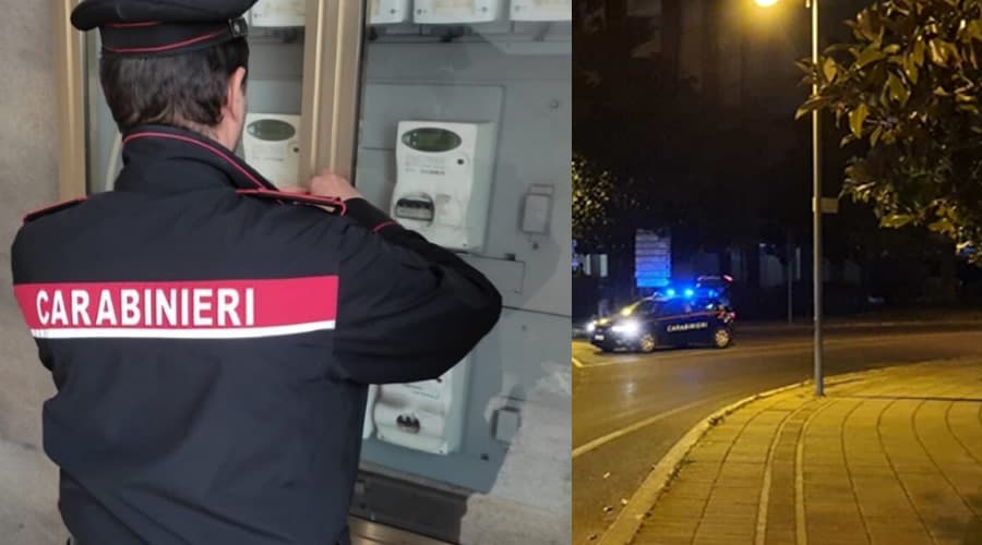 Furto di energia elettrica. Denunciato un 46enne