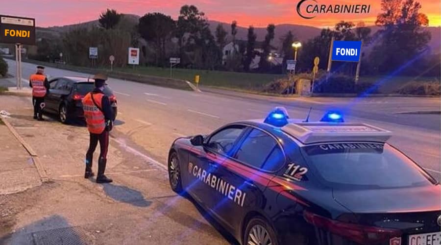 Fondi: i Carabinieri denunciano un quarantaseienne per possesso di documenti di identificazione falsi