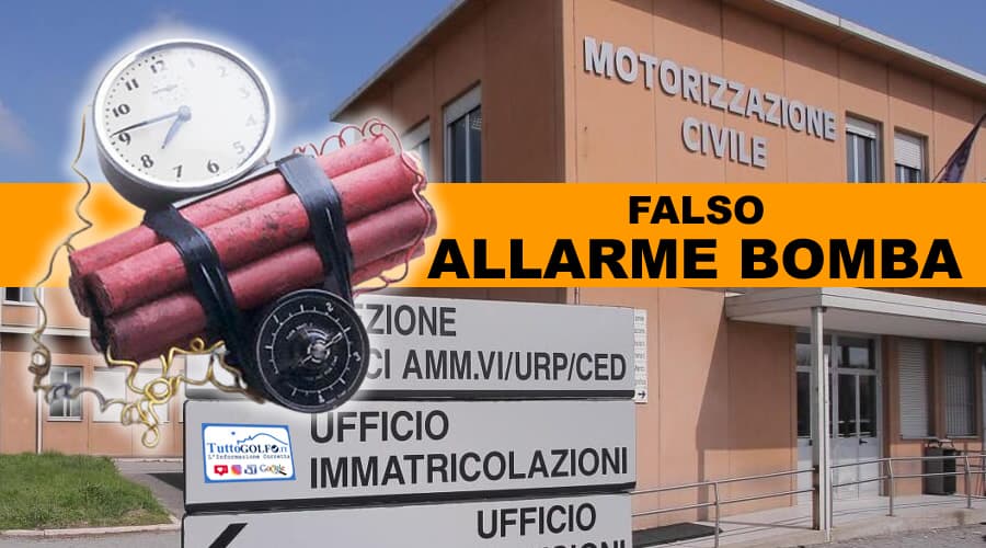 Rischia di perdere l’esame per il conseguimento della patente e annuncia un falso allarme bomba