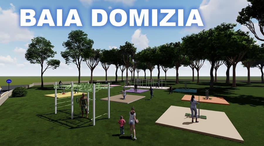 CELLOLE: IN ARRIVO PARCO FITNESS A BAIA DOMIZIA