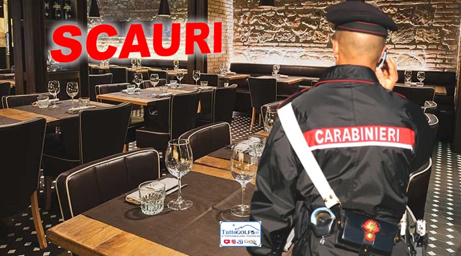 Cenano in un ristorante di Scauri e con un scusa scappano. La stessa coppia ripete il copione in un ristorante di Formia