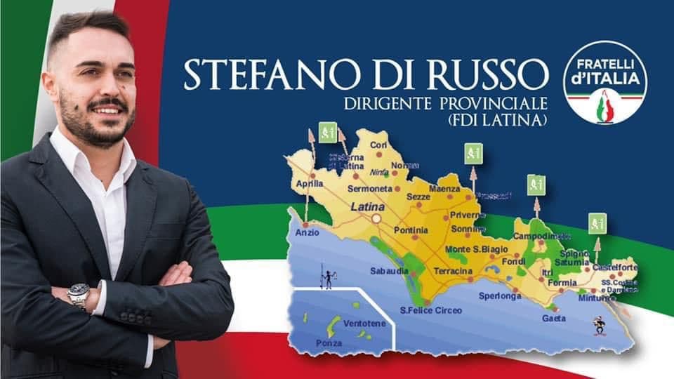 Stefano Di Russo è stato eletto dirigente provinciale di Fratelli D’Italia