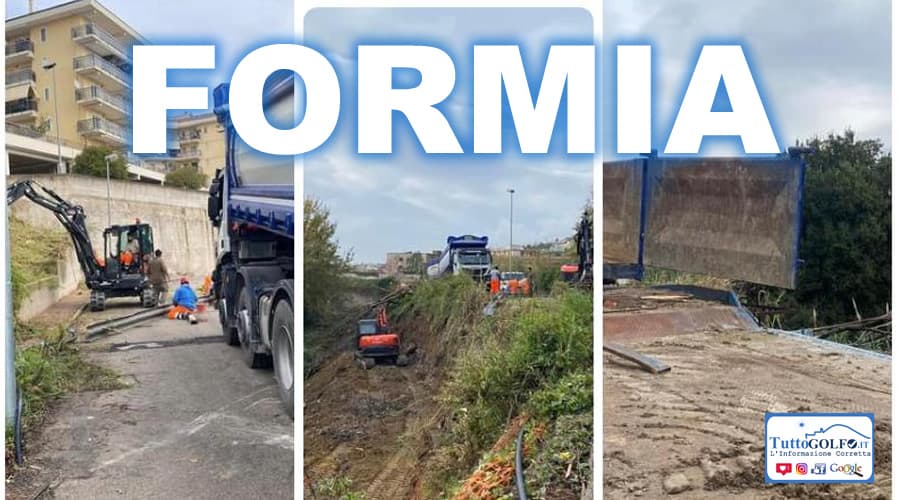FORMIA - Aggiornamento lavori pubblici