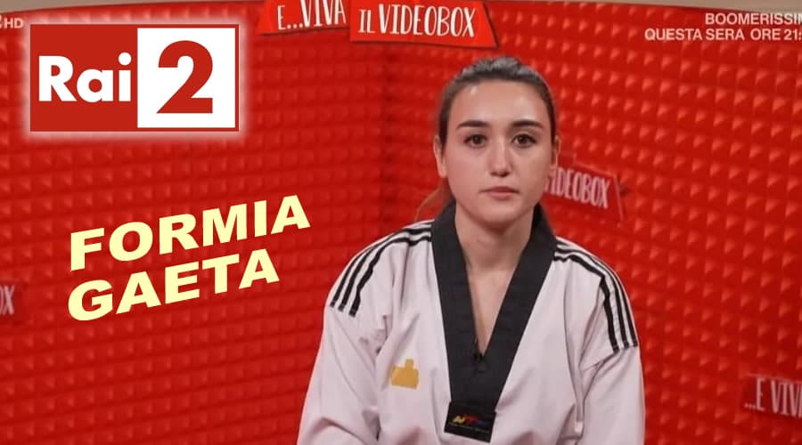 La formiana Sara Guida su RAI 2 nel programma condotto da Rosario Fiorello