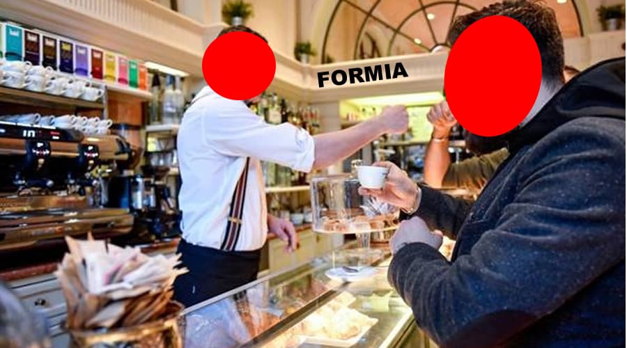 Formia: doveva restare ai domiciliari ma sorseggiava un caffè in un bar con altri pregiudicati
