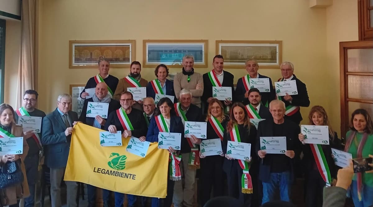 Legambiente Lazio ha premiato 24 Comuni ricicloni
