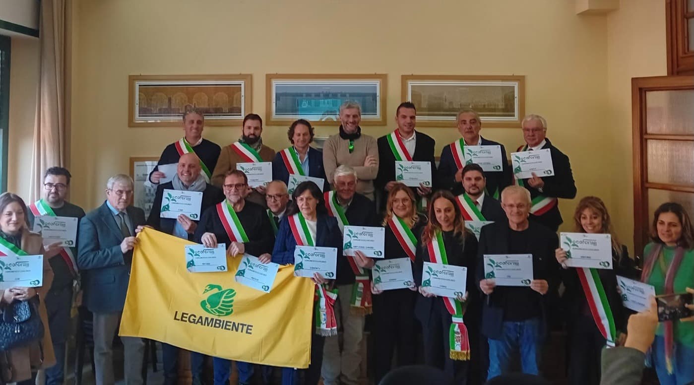 Legambiente Lazio ha premiato 24 Comuni ricicloni