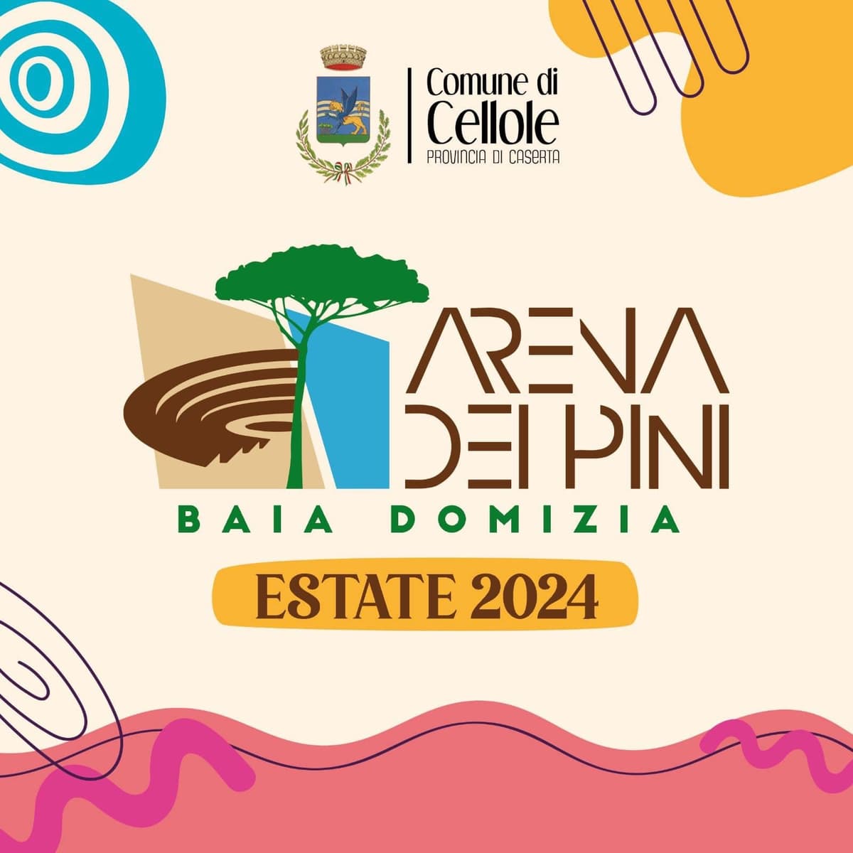 CELLOLE - ANNUNCIATA LA QUARTA EDIZIONE DELL’ARENA DEI PINI DI BAIA DOMIZIA