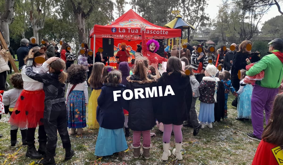 Formia - Tanto divertimento al Parco De Curtis di Gianola per il "Grosso Grasso Carnevale"!