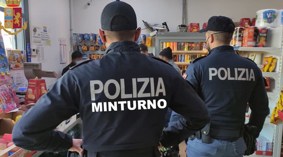Attività commerciali di Minturno sotto la lente d'ingrandimento del Commissariato