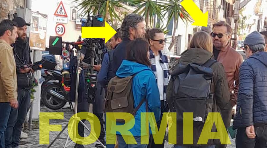 Formia: Carlo Cracco e Christian De Sica tra i vicoli di Castellone