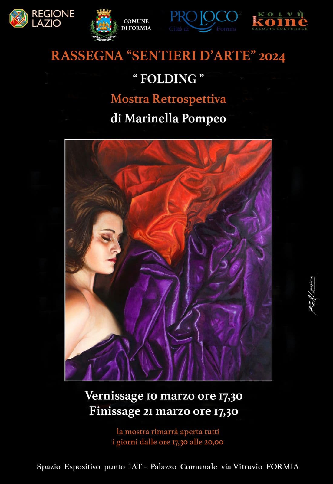 Formia: Mostra retrospettiva di Marinella Pompeo: dal 10 al 21 Marzo
