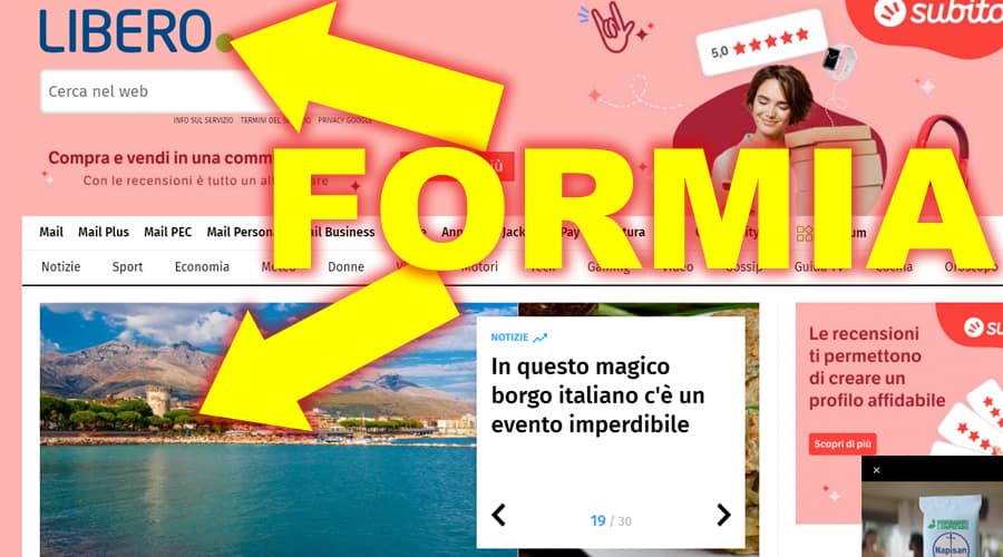 Formia su Libero.it ecco il perché