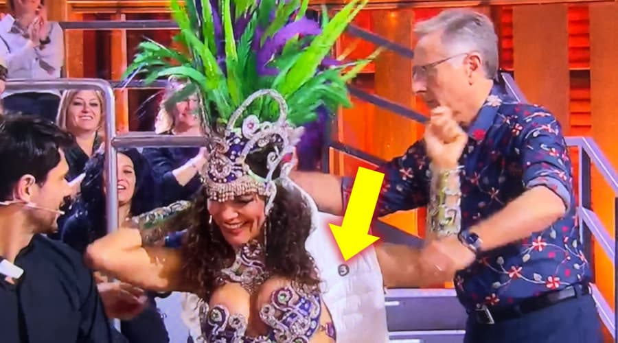 Il famoso gilet 3Brothers ad AVANTI UN ALTRO su Canale 5
