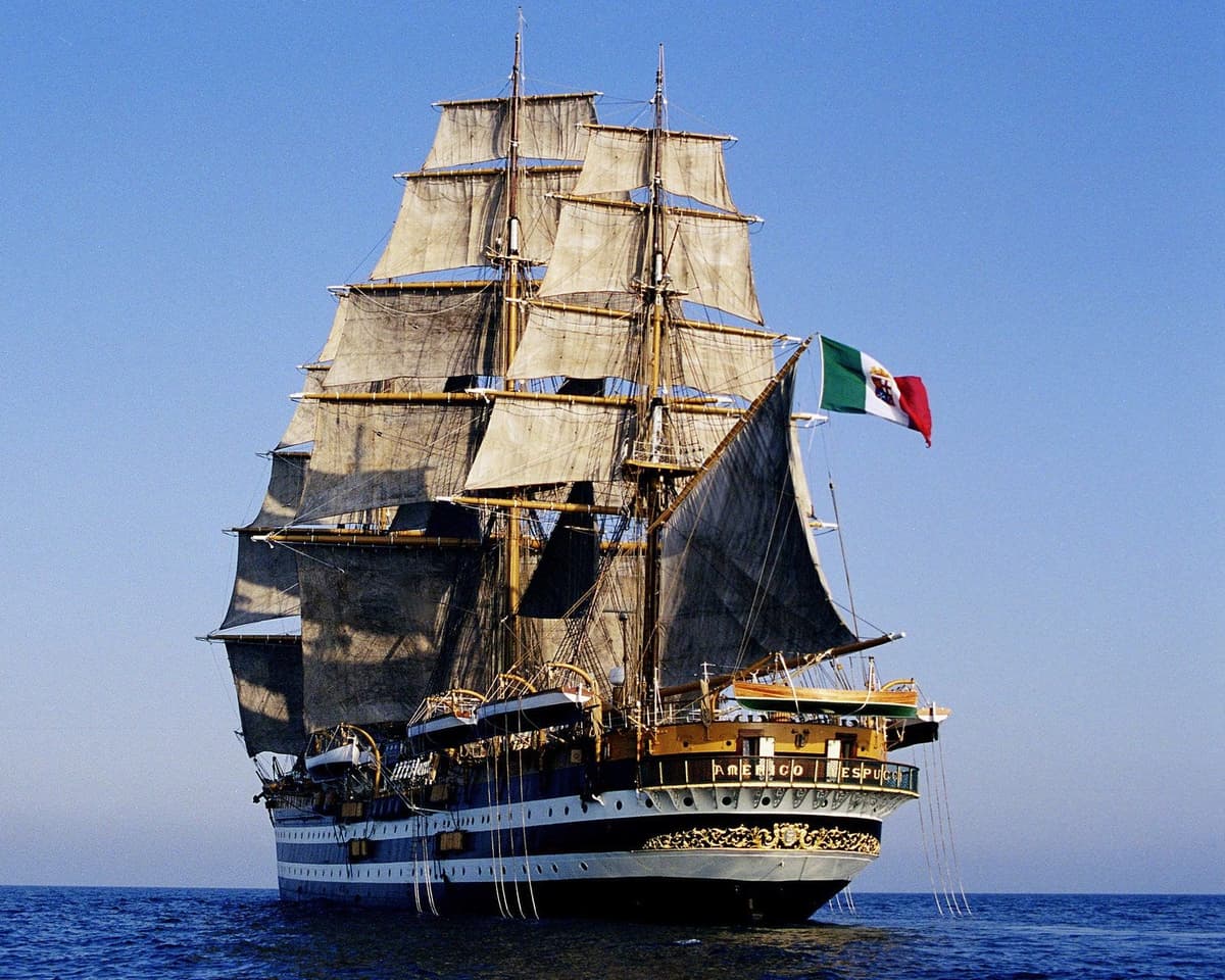 L'Amerigo Vespucci ha doppiato Capo Horn per la prima volta