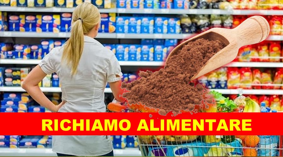 Possibile presenza di ocratossina superiore al limite di legge nel cacao. Il lotto