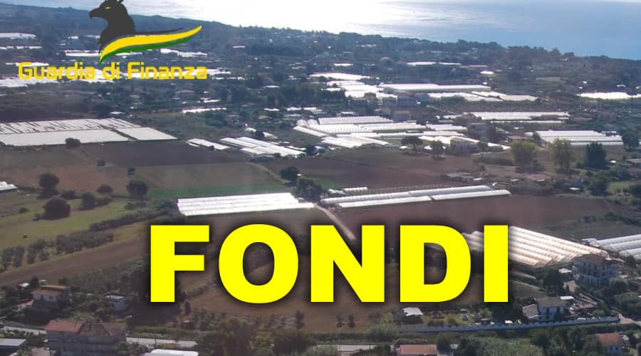 GUARDIA DI FINANZA - SEQUESTRATA DISCARICA ABUSIVA NEL COMUNE DI FONDI