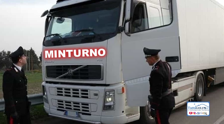 Shock a Minturno - autotrasportatore sequestrato e rapinato