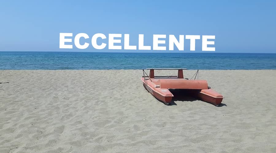 ARPAC: qualità dell'acqua eccellente anche a Baia Domizia, Baia Felice e Mondragone