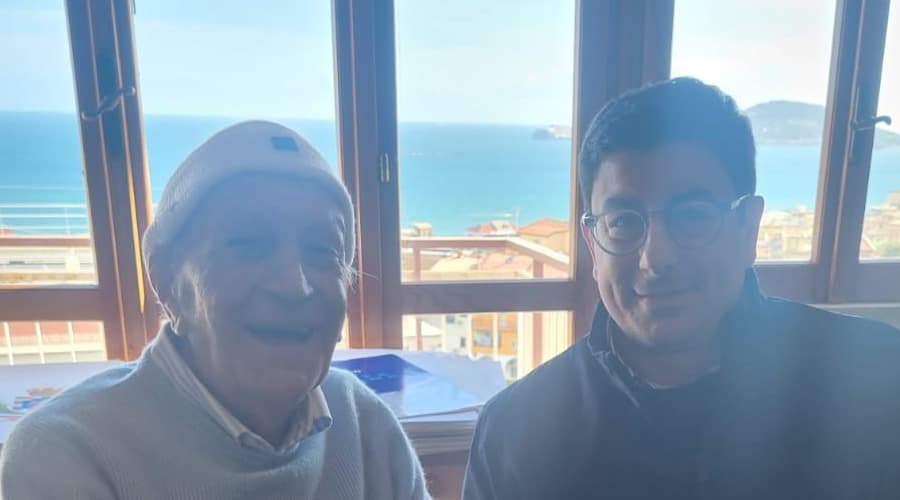 L'artista internazionale Giuseppe Supino premiato dal Sindaco di Formia Gianluca Taddeo