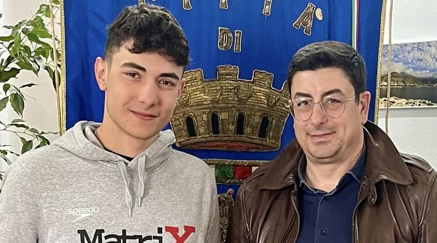 Formia: premiato l’atleta Erasmo Valerio, giovane promessa di nuoto
