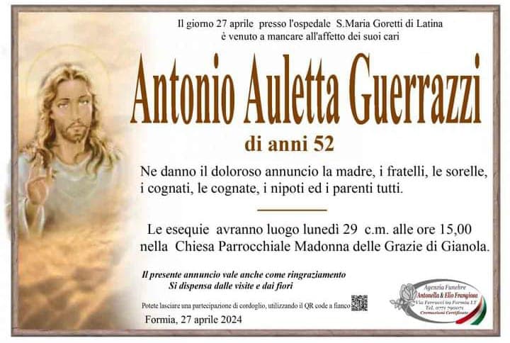 FORMIA, ADDIO AD ANTONIO LO STORICO CAMERIERE DEL LIDO ARIANA