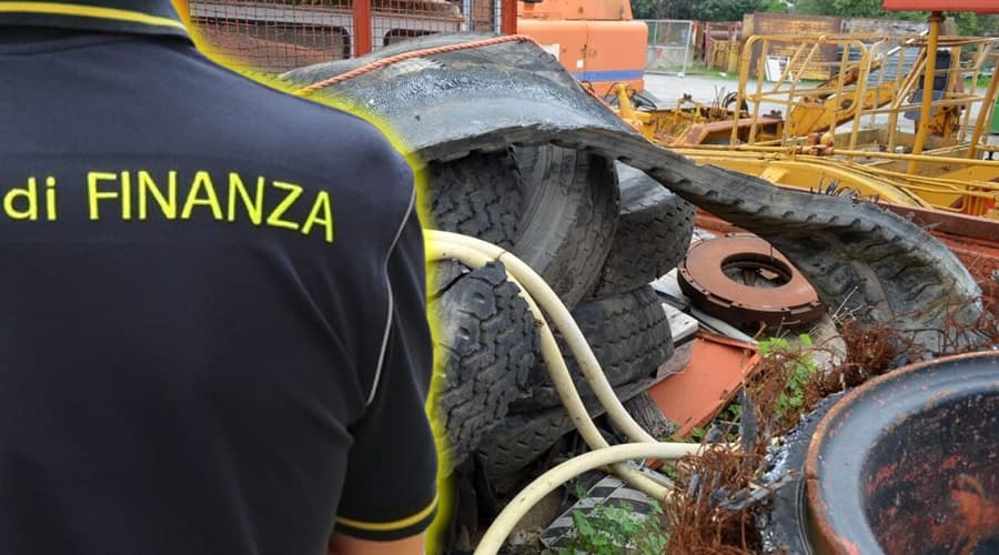 GDF LATINA: SEQUESTRATA AREA CON OLTRE 200 TONNELLATE DI RIFIUTI NON SMALTITI, ANCHE PERICOLOSI