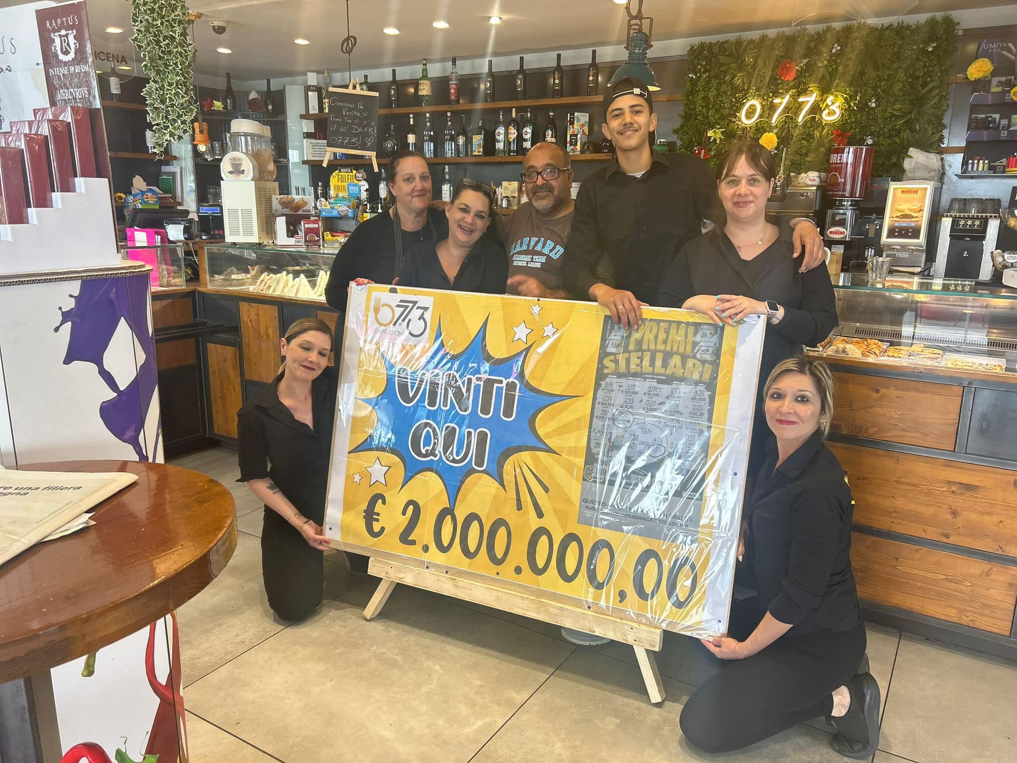 Provincia di Latina in festa. Vinti 2 Milioni di euro con un gratta e vinci da 10 euro