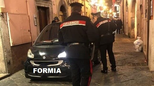 Formia ed Itri: i Carabinieri eseguono servizio straordinario di controllo del territorio