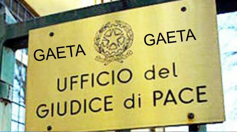 Gaeta: rischio di chiusura dell'Ufficio del Giudice di Pace